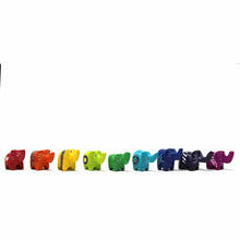 Load image into Gallery viewer, Soapstone Tiny Elephants - Assorted Pack of 5 Colors