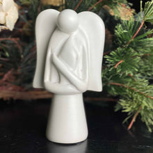 Load image into Gallery viewer, Angel Soapstone Sculpture with Eternal Light