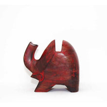Load image into Gallery viewer, Elephant Eyeglass Stand in Red Wash
