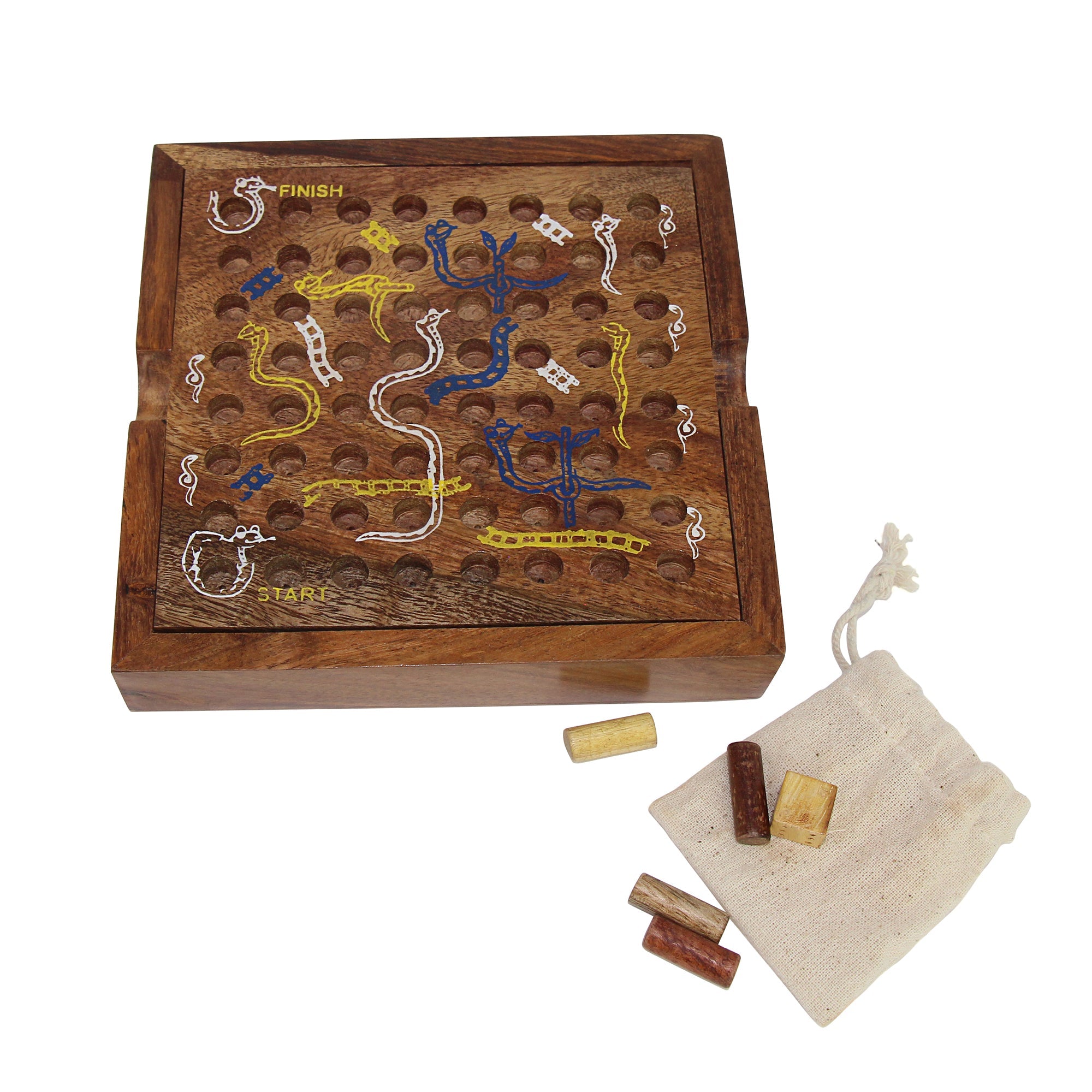 Handmade store Snakes & Ladders Game