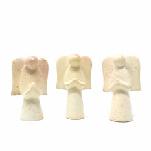 Load image into Gallery viewer, Soapstone Angel Sculpture, Natural Stone