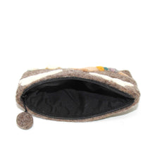 Load image into Gallery viewer, Hand Crafted Felt: Llama Pouch