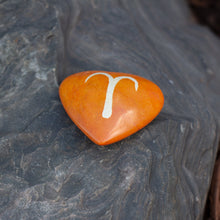 Load image into Gallery viewer, Zodiac Soapstone Hearts, Pack of 5: ARIES
