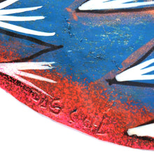 Load image into Gallery viewer, 24 inch Painted Fish & Shell - Caribbean Craft