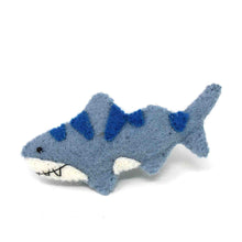 Load image into Gallery viewer, Nautical Shark, Whale & Seahorse Felt Napkin Rings, Set of 4