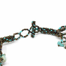 Load image into Gallery viewer, Chunky Stone Necklace - Turquoise - Lucias Imports (J)
