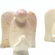 Load image into Gallery viewer, Soapstone Angel Sculpture, Natural Stone