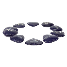 Load image into Gallery viewer, Zodiac Soapstone Hearts, Pack of 5: CAPRICORN