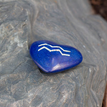 Load image into Gallery viewer, Zodiac Soapstone Hearts, Pack of 5: AQUARIUS