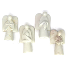 Load image into Gallery viewer, Angel Soapstone Sculpture Holding Star