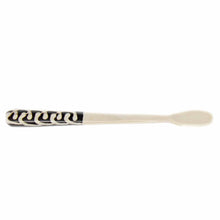 Load image into Gallery viewer, Long Batik Bone Appetizer Spoons, Set of 2