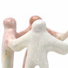 Load image into Gallery viewer, Natural Soapstone Circle of Friends Sculpture