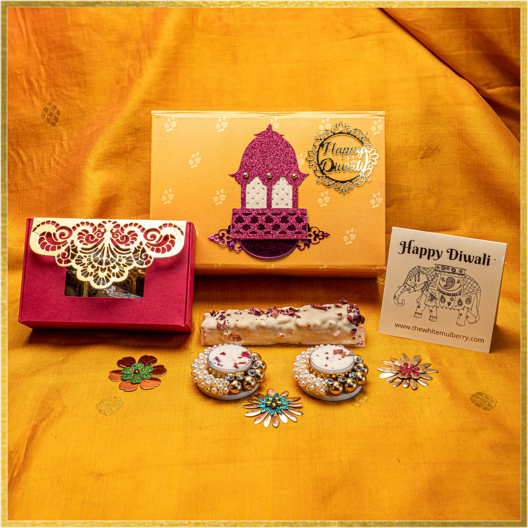 The Quintessential Diwali Gift Box with Exotic Handcrafted Chocolates