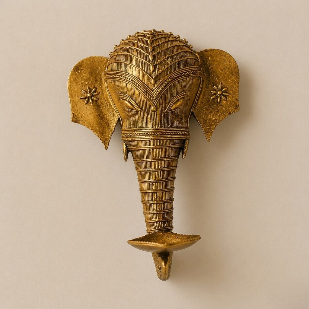 ELEPHANT HEAD (Diya Stand)