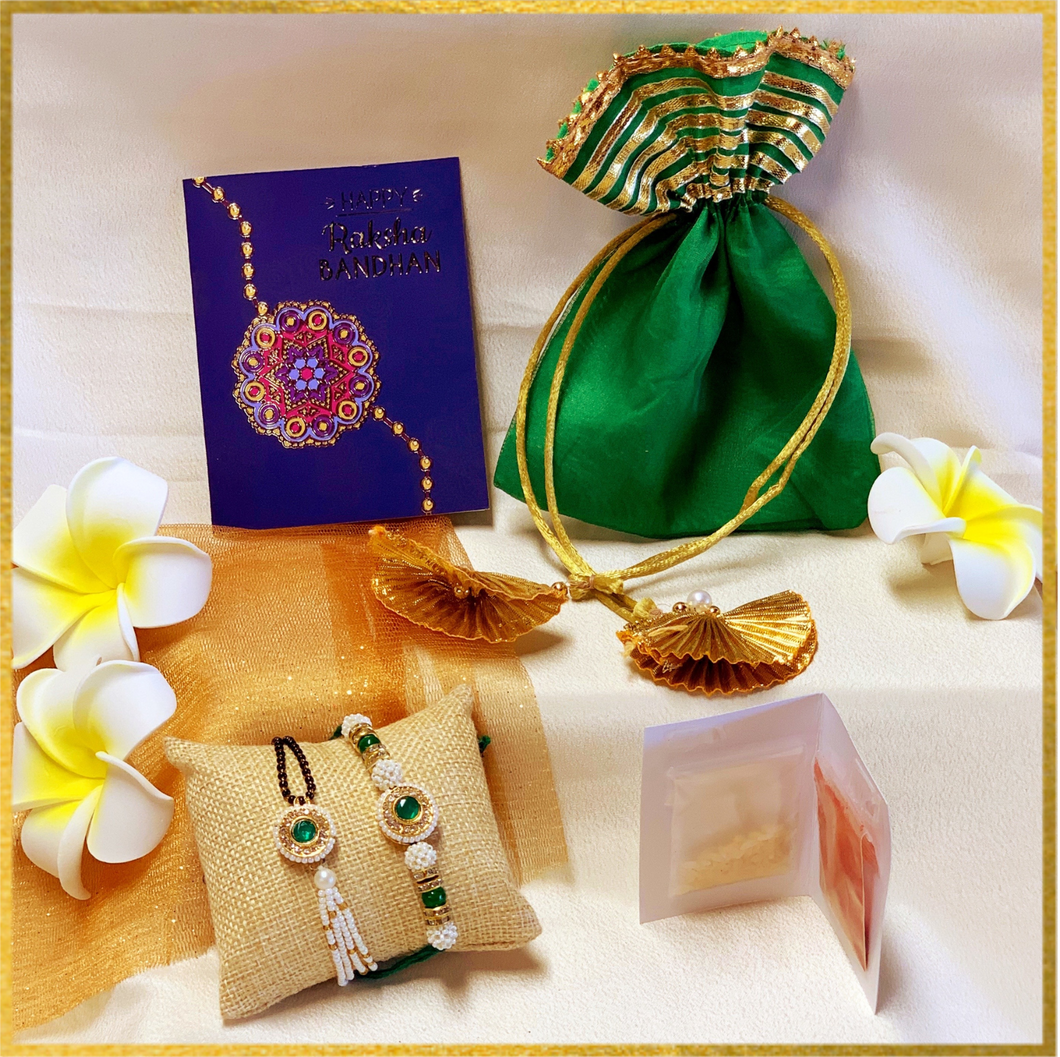 Rakhi Box: Siblings Forever - Emerald