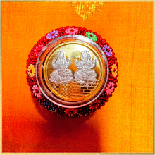 Load image into Gallery viewer, Diwali Gift | The Lamp of Love Diwali Gift Box with Silver Coin
