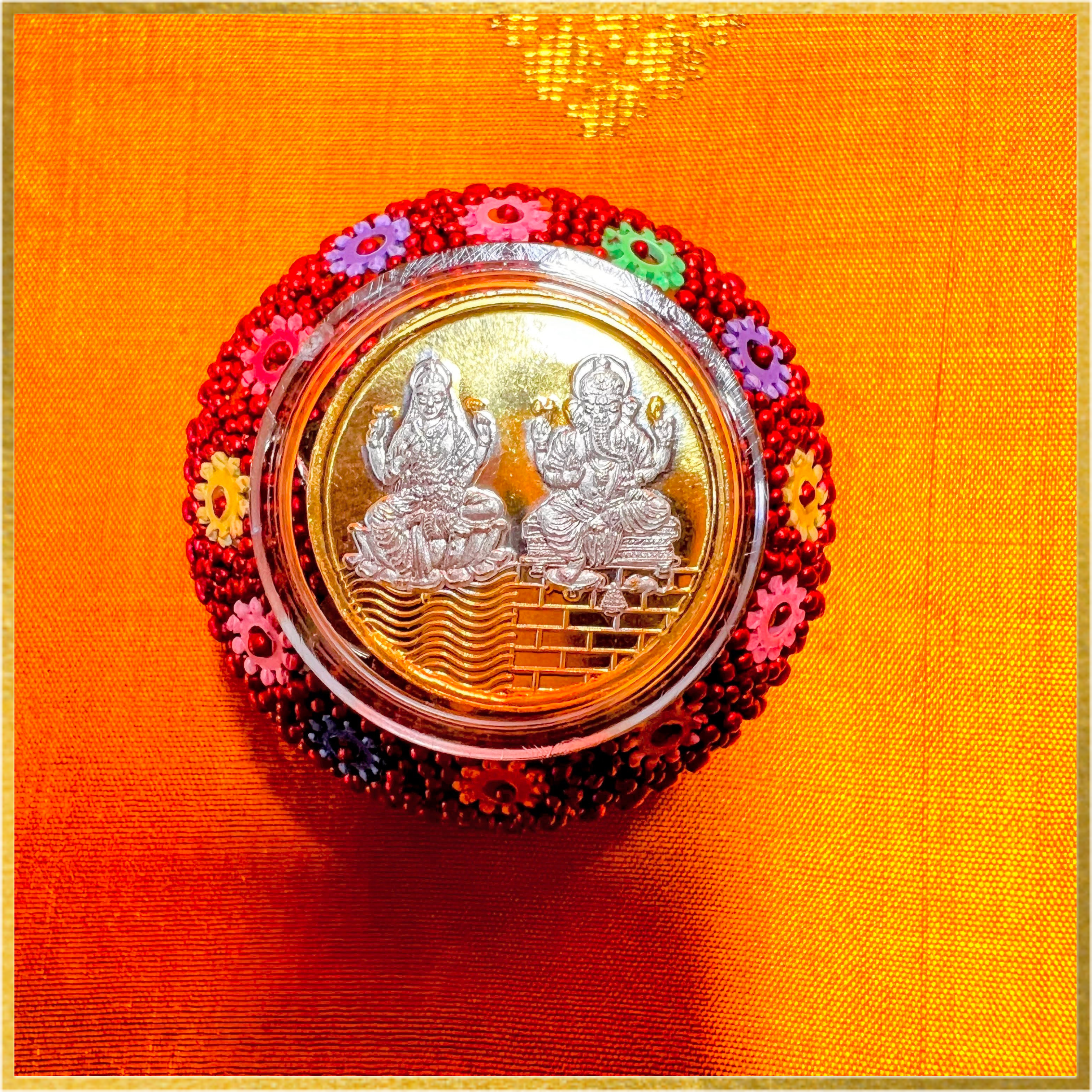 Diwali Gift | Timeless Traditions Gift Box with Silver Coin