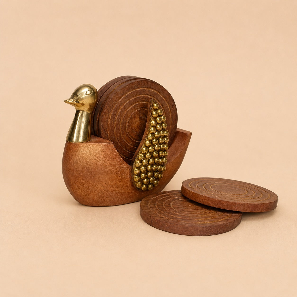Wooden Duck Coasters