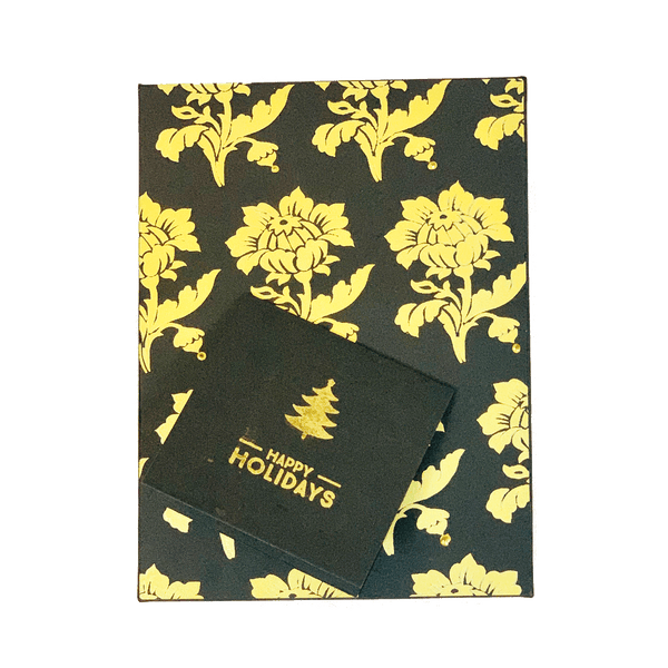 Black and Gold Gift Box