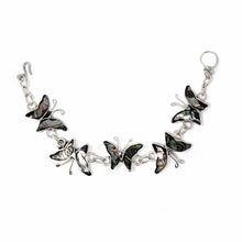 Load image into Gallery viewer, Bracelet, Abalone Butterflies
