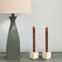 Load image into Gallery viewer, Set of Three Boxed Tall Hand-Painted Candles - Bongazi Design - Nobunto
