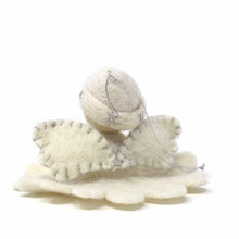 Load image into Gallery viewer, White Angel Felt Ornament - Global Groove (H)
