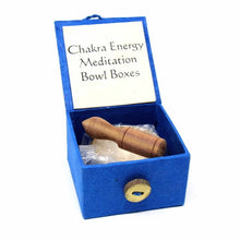 Load image into Gallery viewer, Mini Meditation Bowl Box: 2&quot; Third Eye Chakra - DZI (Meditation)
