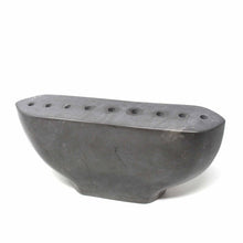 Load image into Gallery viewer, Soapstone Black Menorah - Smolart
