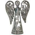 Metal Angel with Nativity Scene (12 inch) - Tree Topper - Croix des Bouquets