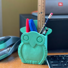 Load image into Gallery viewer, Mr. Owl Eyeglass Stand Pen Holder Combo
