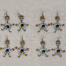 Load image into Gallery viewer, Set of 10 Dancing Tusker Dangle Earrings
