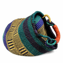 Load image into Gallery viewer, Bolga Pot Design Market Basket, Mixed Colors
