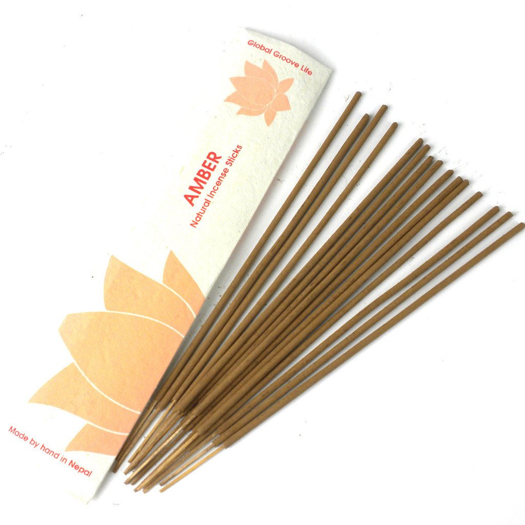 Stick Incense, Amber -10 Stick Pack