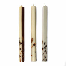 Load image into Gallery viewer, Tall Hand Painted Candles - Three in Box - Kiwanja Design - Nobunto
