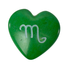 Load image into Gallery viewer, Zodiac Soapstone Hearts, Pack of 5: SCORPIO
