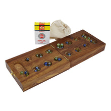 Load image into Gallery viewer, Handmade Mancala Cribbage Combo Game
