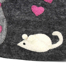 Load image into Gallery viewer, Hand Crafted Felt: Cat Tea Cozy
