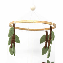 Load image into Gallery viewer, Hand Crafted Felt Sloth Mobile
