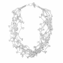 Load image into Gallery viewer, Chunky Stone Necklace - Silver

