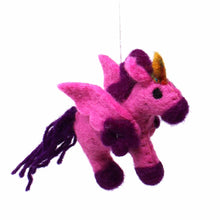 Load image into Gallery viewer, Felt Unicorn Mobile - Global Groove
