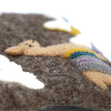 Load image into Gallery viewer, Hand Crafted Felt: Llama Pouch
