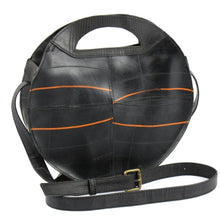 Load image into Gallery viewer, Recycled Rubber Round Shoulder Bag

