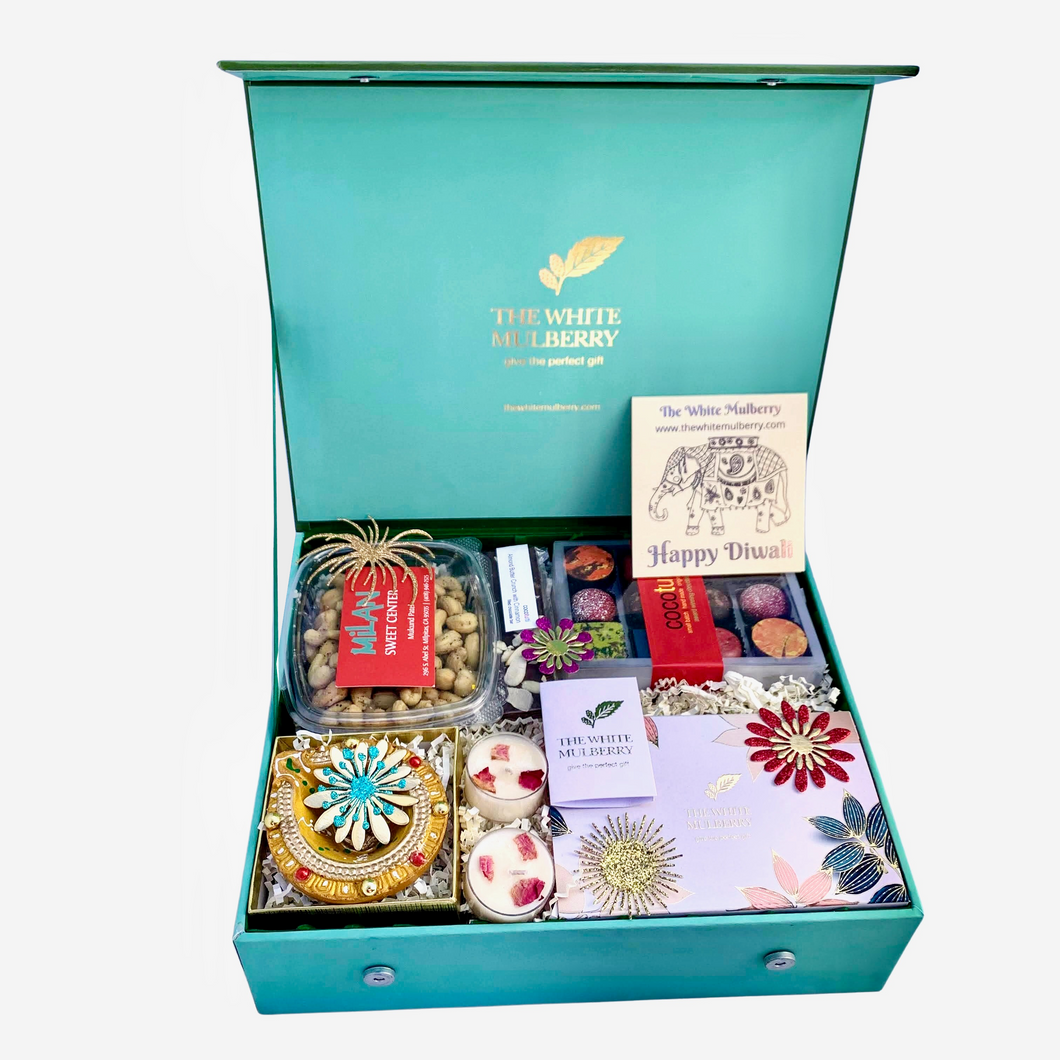 Diwali Gift | Auspicious Ganesha Box With Silver Coin