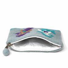 Load image into Gallery viewer, Hand Crafted Felt: Mermaid Pouch

