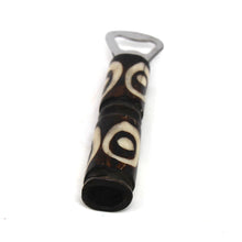 Load image into Gallery viewer, African Batik Bone Bottle Opener, Mixed Designs
