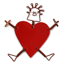 Load image into Gallery viewer, Dancing Girl Heart Pin - Creative Alternatives
