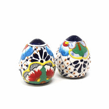 Load image into Gallery viewer, Encantada Handmade Pottery Spice Shakers, Dots &amp; Flowers
