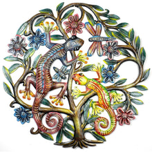 Load image into Gallery viewer, 24 inch Painted Gecko Tree of Life - Croix des Bouquets
